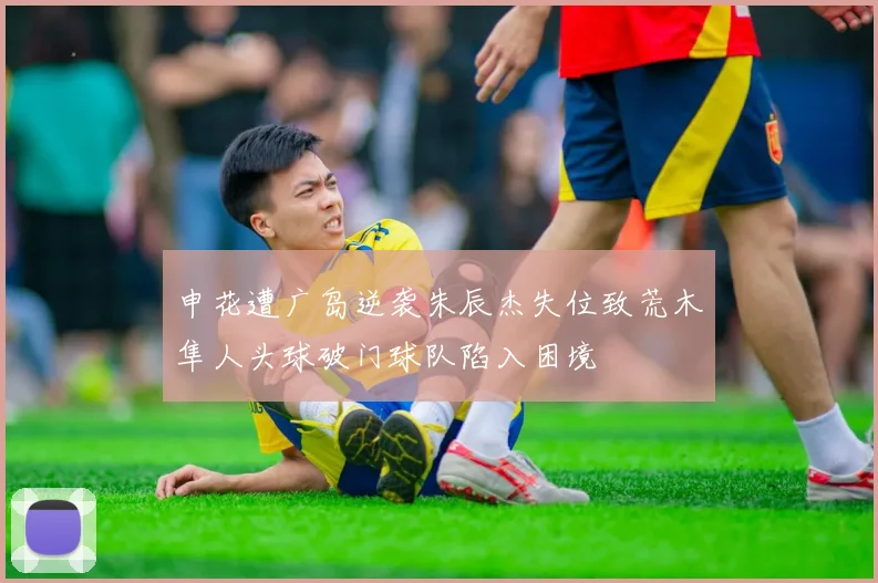 申花遭广岛逆袭朱辰杰失位致荒木隼人头球破门球队陷入困境