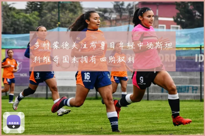 多特蒙德关注布鲁日年轻中场斯坦科维奇国米拥有回购权利